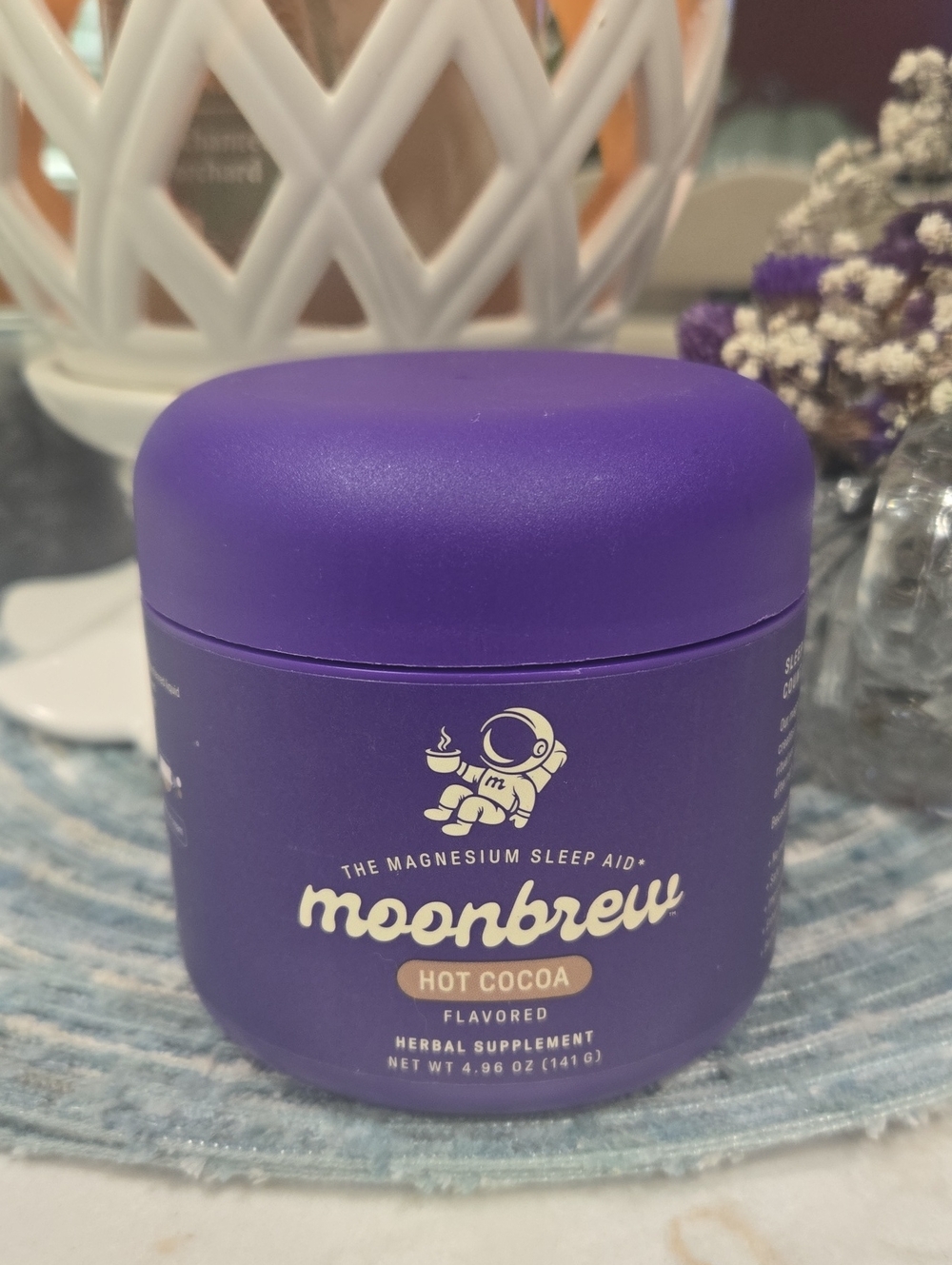 Hot Cocoa Magnesium Sleep Aid - Purple Jar